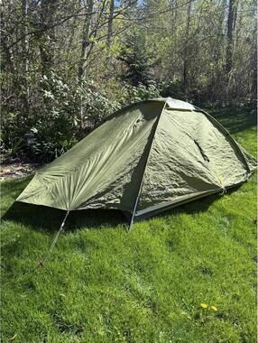 Vintage VAUDE Space‑2 Tent – Complete – 2‑Person Trekking Tent – EUC!
